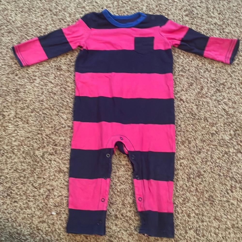 Primary Striped PJs - Picture 1 of 2
